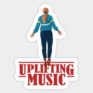 Uplifting Music Things Sticker